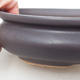 Ceramiczna miska bonsai H 15 - 26,5 x 17 x 6 cm, czarny mat - 2/3