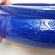 Ceramiczna miska bonsai H 21-23 x 23 x 7 cm, niebieski - 2/3