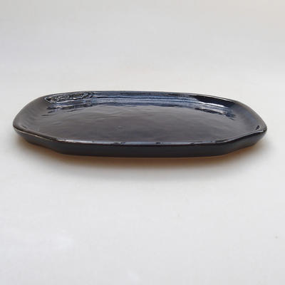 Taca na wodę Bonsai H 31 - 15 x 12,5 x 1 cm, czarny połysk - 2