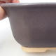 Ceramiczna miska bonsai wys. 36-17 x 15 x 8 cm, czarny mat - 2/3