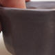 Ceramiczna miska bonsai wys. 95 - 7 x 7 x 4,5 cm, czarny mat - 2/3