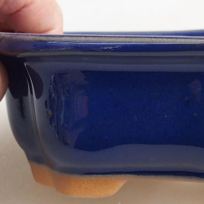 Ceramiczna miska bonsai H 51-17,5 x 13,5 x 5,5 cm, niebieski - 2