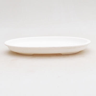 Spodek do Bonsai plastik PP-4 biały 16 x 12,5 x 1,5 cm - 2