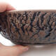 Ceramiczna miska do bonsai 22 x 22 x 6,5 cm, kolor spękany - 2/3