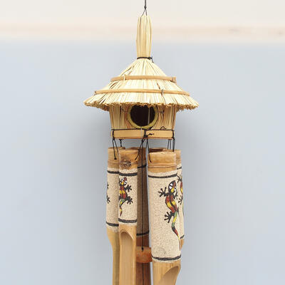 Bambusowa skrzynka gongu jaszczurka 110 cm - 2
