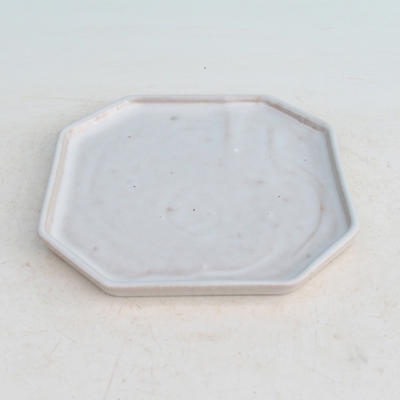 Taca Bonsai 14 - 17,5 x 17,5 x 1,5 cm, biały - 17,5 x 17,5 x 1,5 cm - 2