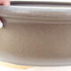 Ceramiczna miska bonsai H 55 - 28 x 23 x 10 cm, brązowy - 2/3