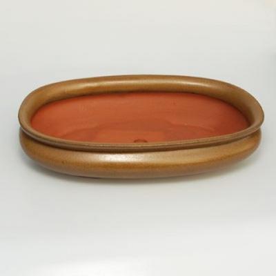 Ceramiczna miska bonsai H 15 - 26,5 x 17 x 6 cm - 2