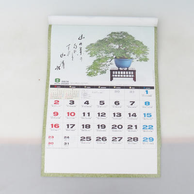 Japoński kalendarz ścienny 2020 - 2