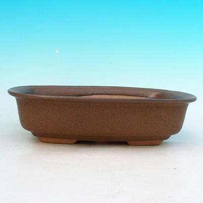Ceramiczna miska bonsai H 02 - 19 x 13,5 x 5 cm, czarny - 19 x 13,5 x 5 cm - 2