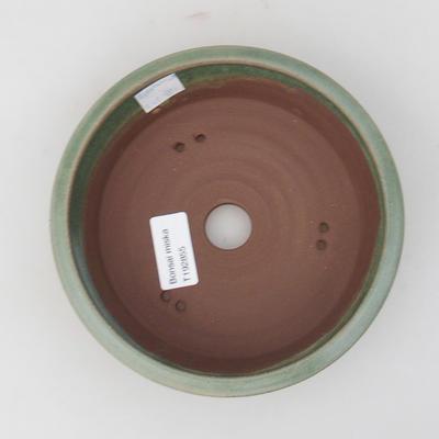 Ceramiczna miska bonsai 16 x 16 x 5 cm, kolor zielony - 3