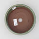 Ceramiczna miska bonsai 16 x 16 x 5 cm, kolor zielony - 3/4