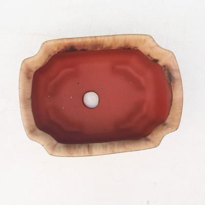 Ceramiczna miska bonsai H 01 - 12 x 9 x 5 cm - 3