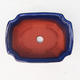 Ceramiczna miska bonsai H 01 - 12 x 9 x 5 cm, niebieski - 12 x 9 x 5 cm - 3/3