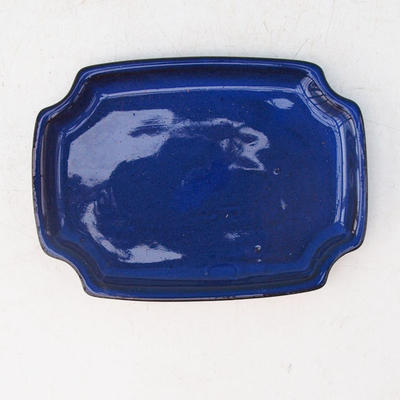 Taca Bonsai H 01 - 11,5 x 8,5 x 1 cm, niebieski - 11,5 x 8,5 x 1 cm - 3