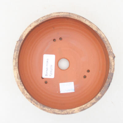 Ceramiczna miska bonsai 13,5 x 13,5 x 5,5 cm, kolor spękany - 3