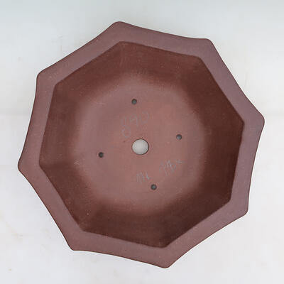 Miska Bonsai 39 x 35 x 10 cm, kolor brązowy - 3