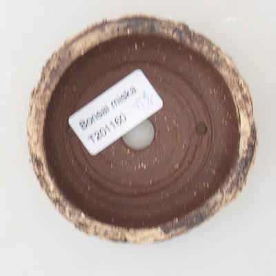 Ceramiczna miska bonsai 8,5 x 8,5 x 4 cm, kolor popękany - 3