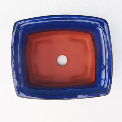 Bonsai ceramiczne miseczki H 11, niebieski - 3
