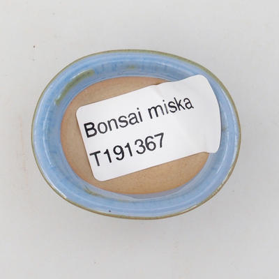 Miska mini bonsai 4,5 x 3,5 x 2 cm, kolor niebieski - 3