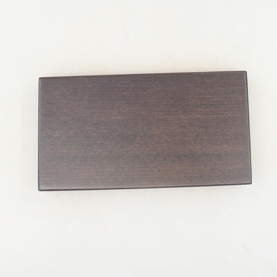 Drewniany stół pod bonsai brązowy 18,5 x 10 x 2,5 cm - 3