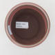 Ceramiczna miska bonsai 10 x 10 x 10 cm, kolor brązowo-zielony - 3/3