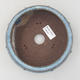 Ceramiczna miska bonsai - 16 x 16 x 5 cm, kolor niebieski - 3/3