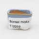 Mini miska bonsai 3,5 x 3,5 x 2,5 cm, kolor niebieski - 3/3