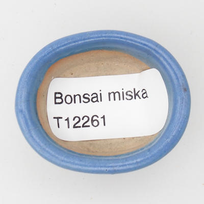 Mini miska bonsai 4,5 x 3 x 2 cm, kolor niebieski - 3