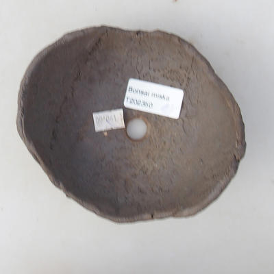 Ceramiczna miska bonsai 12 x 10 x 6 cm, kolor szary - II gatunek - 3