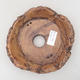 Ceramiczna miska bonsai 16 x 16 x 4,5 cm, kolor szary - II gatunek - 3/3