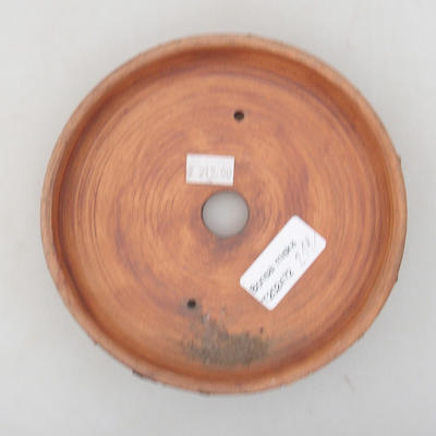 Ceramiczna miska bonsai 14,5 x 14,5 x 3,5 cm, kolor spękany - 3