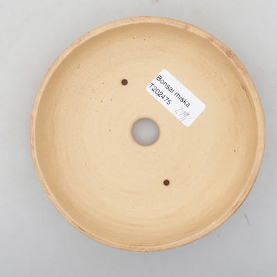 Ceramiczna miska bonsai 14 x 14 x 3 cm, kolor spękany - 3