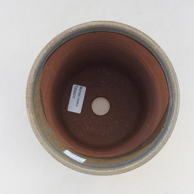 Ceramiczna miska bonsai 15 x 15 x 17 cm, kolor niebieski - 3