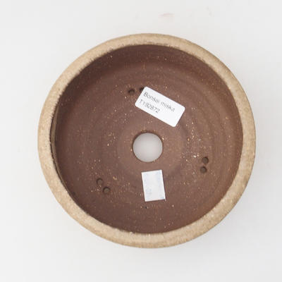 Ceramiczna miska bonsai 16 x 16 x 6 cm, kolor beżowy - 3