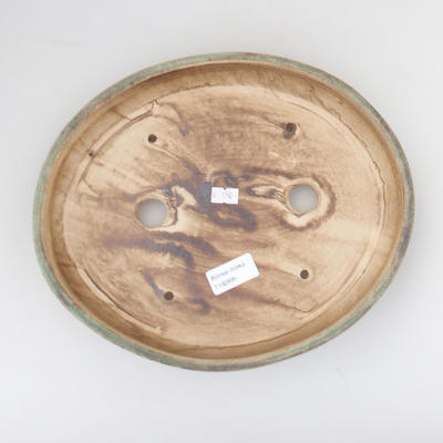 Ceramiczna miska bonsai 17 x 14 x 5 cm, kolor brązowy - 3