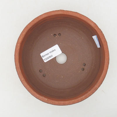 Ceramiczna miska bonsai 15 x 15 x 7 cm, kolor szary - 3