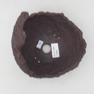 Ceramiczna skorupa 15,5 x 15 x 18 cm, kolor szary - 3
