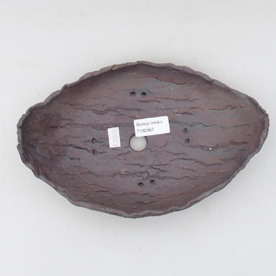 Ceramiczna skorupa 23 x 15 x 7 cm, kolor metalowy - 3