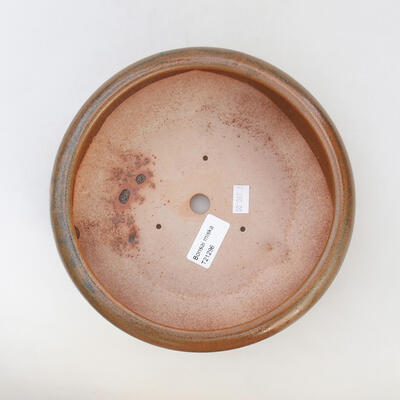 Ceramiczna miska bonsai 19 x 19 x 7 cm, kolor brązowy - 3