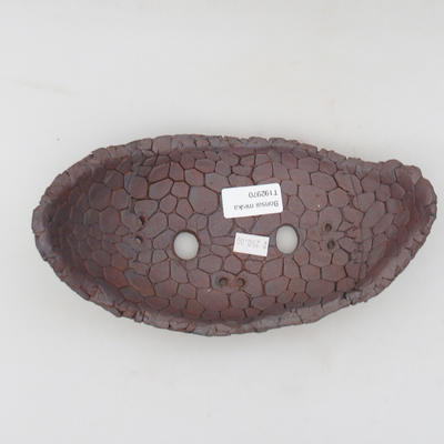 Ceramiczna skorupa 20 x 10,5 x 6 cm, kolor metalowy - 3