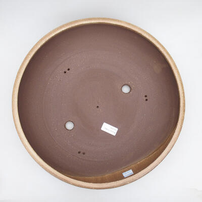 Ceramiczna miska bonsai 37 x 37 x 11,5 cm, kolor beżowy - 3