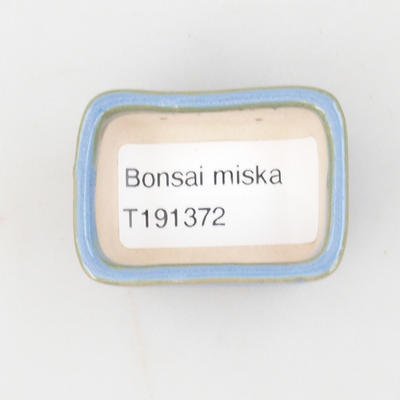 Mini miska bonsai 4,5 x 3 x 2,5 cm, kolor niebieski - 3