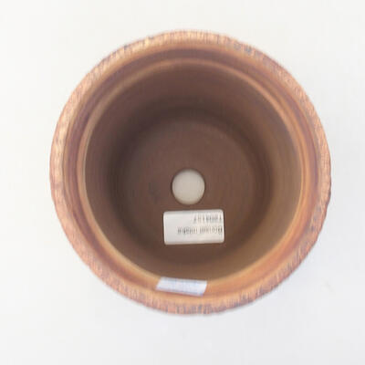 Ceramiczna miska bonsai 13 x 13 x 14 cm, kolor szary - 3