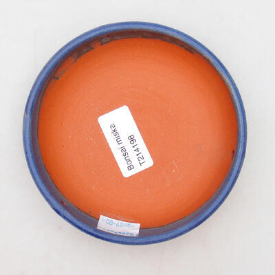 Miska ceramiczna 12 x 12 x 4 cm, kolor niebieski - 3