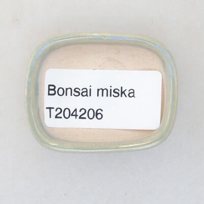 Mini miska bonsai 4,5 x 3,5 x 1,5 cm, kolor niebieski - 3