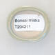 Mini miska bonsai 4 x 3,5 x 1,5 cm, kolor niebieski - 3/3