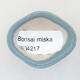 Mini miska bonsai 4 x 3 x 2 cm, kolor niebieski - 3/3