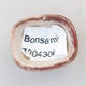 Mini miska bonsai 3 x 2,5 x 1,5 cm, kolor czerwony - 3/3