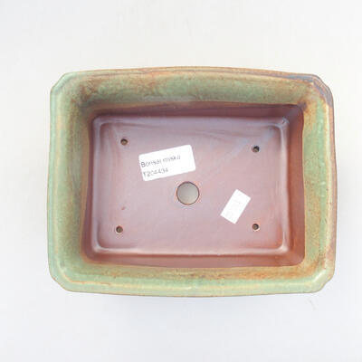 Bonsai ceramiczny miska  17,5 x 14 x 6,5 cm, kolor zielony - 3
